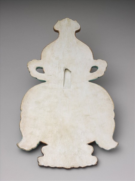 粉彩福壽大吉紋葫蘆式掛屏