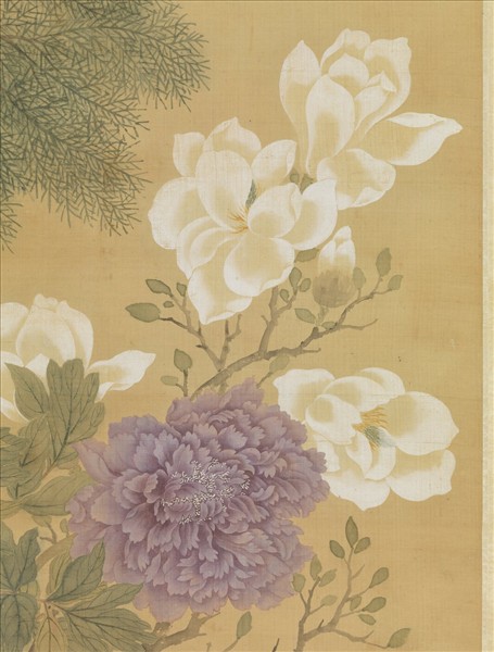 清惲壽平花卉　軸