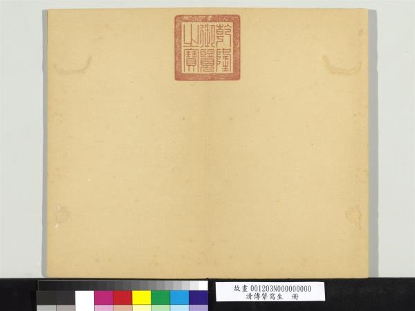 清傳綮寫生　冊