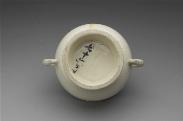 德化窯 白瓷簋式爐