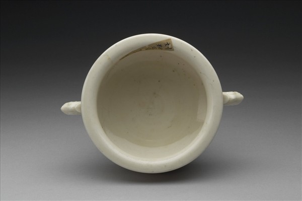 德化窯 白瓷簋式爐