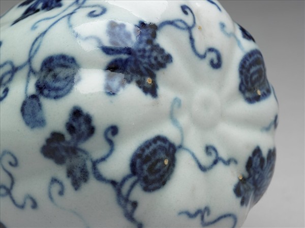 青花瓜瓞紋葫蘆瓶