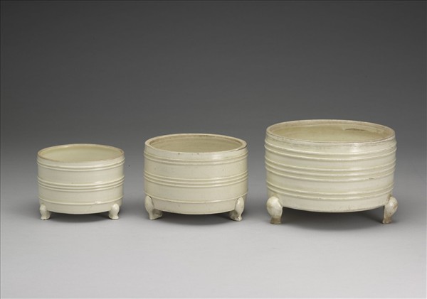 定窯 白瓷樽式爐