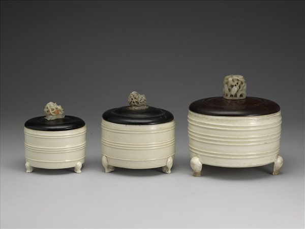 定窯 白瓷樽式爐