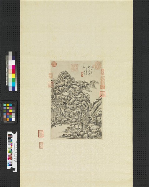 清王原祁仿黃公望山水　軸