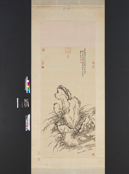 清錢載寫玉田詞意　軸