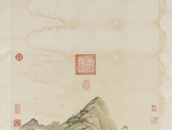 清永瑢畫山水　軸