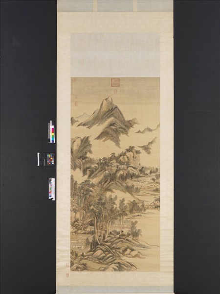 清王原祁雲山無盡圖　軸