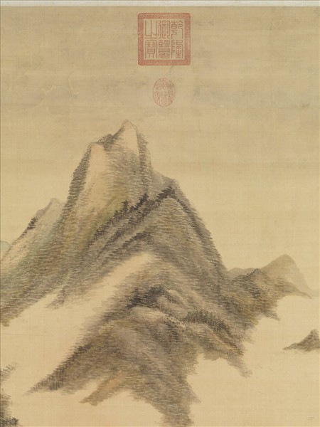 清王原祁雲山無盡圖　軸