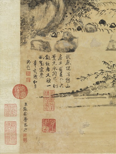 清張宗蒼畫山水　軸