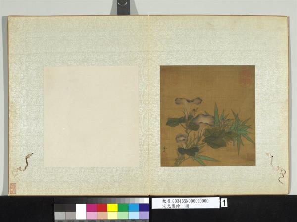 宋元集繪　冊　五代南唐徐熙花卉