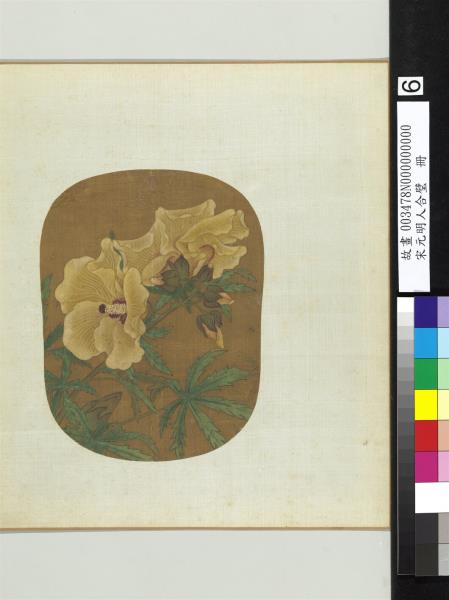 宋元明人合璧　冊　無款秋葵