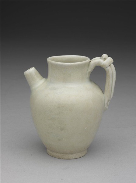 邢窯 結帶柄執壺