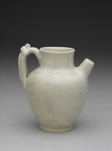 邢窯 結帶柄執壺