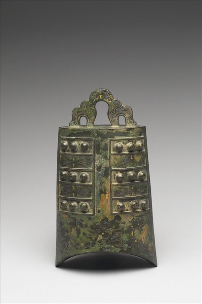 嵌金銀獸面紋鎛鐘