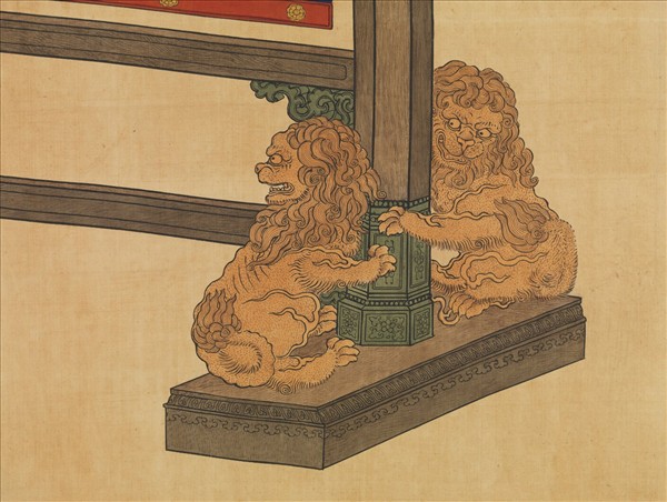 清賀清泰畫白鷹　軸