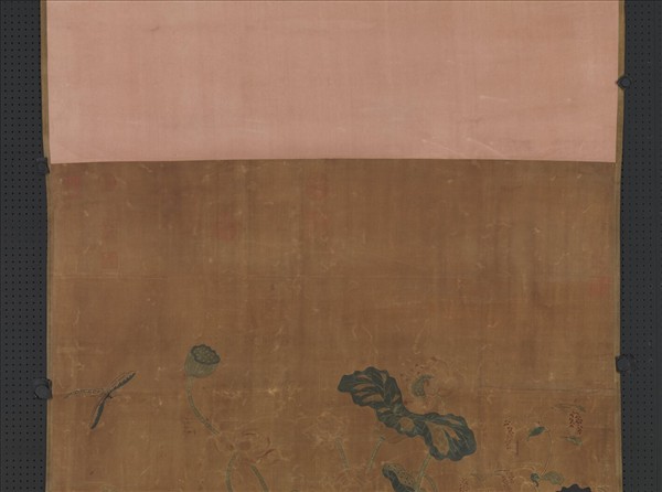 宋緙絲花鳥　軸