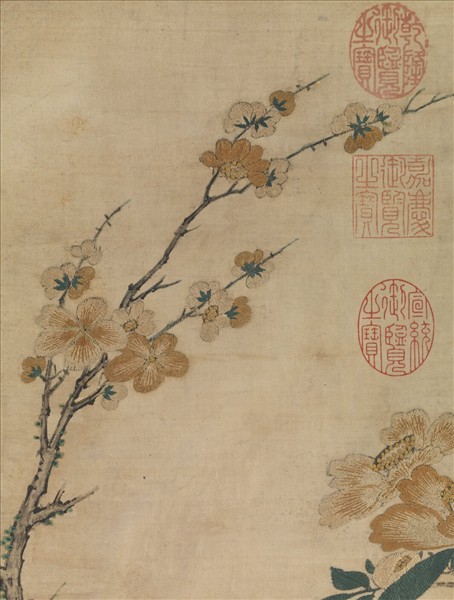 宋繡芝僊祝壽圖　軸