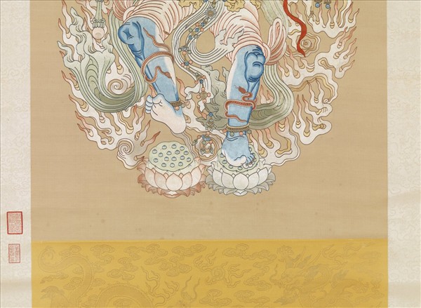 清繡線佛像（四）明王　軸