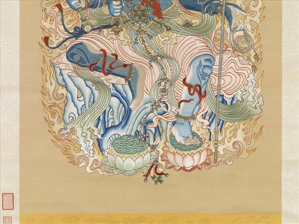 清繡線佛像（八）明王　軸