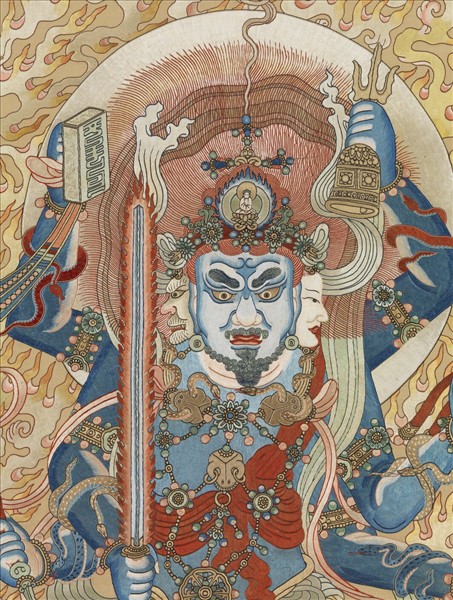 清繡線佛像（八）明王　軸