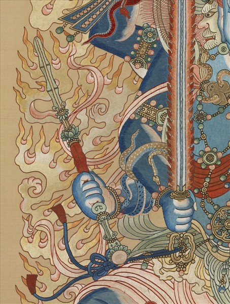 清繡線佛像（八）明王　軸