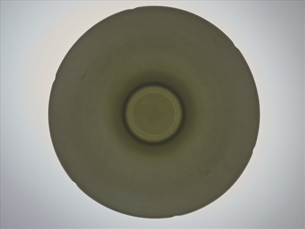 甜白半脫胎五龍葵瓣口碗