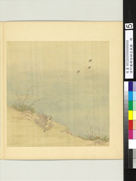 清阿爾粺勁翮宣威圖　冊　鷹