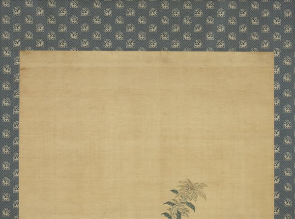 清乾隆緙絲博古花卉集錦　軸