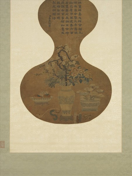 清乾隆緙絲歲朝圖（二）　軸