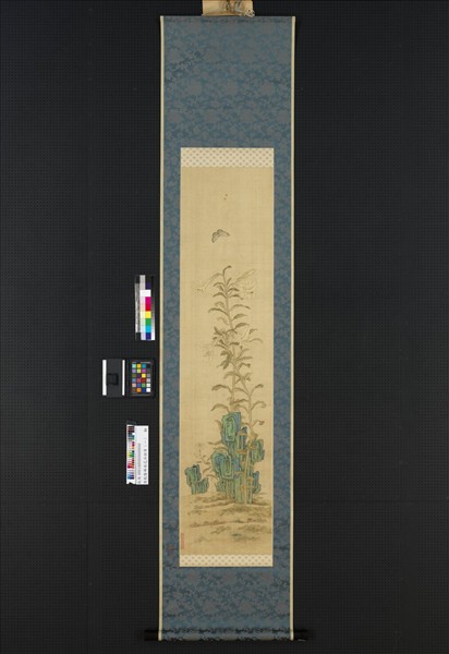 清乾隆緙絲花卉掛屏（一）　軸