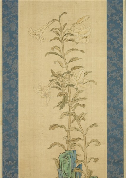 清乾隆緙絲花卉掛屏（一）　軸