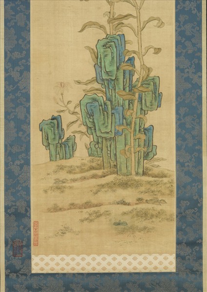 清乾隆緙絲花卉掛屏（一）　軸