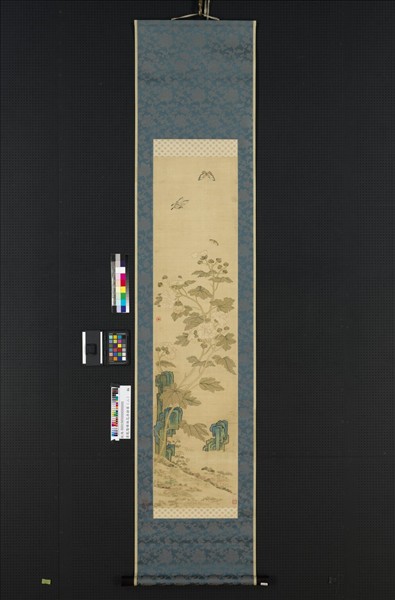 清乾隆緙絲花卉掛屏（二）　軸