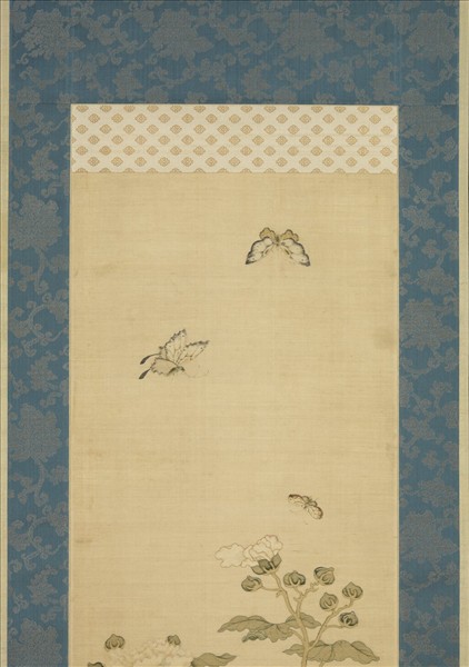 清乾隆緙絲花卉掛屏（二）　軸