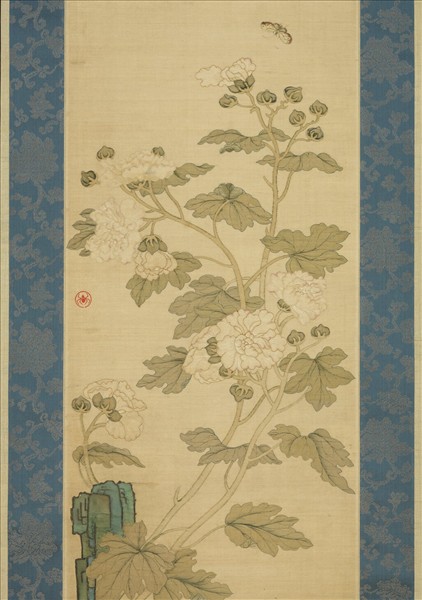 清乾隆緙絲花卉掛屏（二）　軸