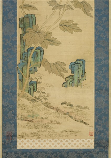 清乾隆緙絲花卉掛屏（二）　軸