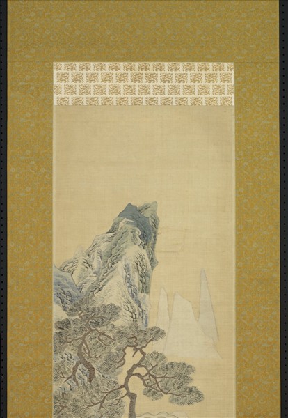 清乾隆緙絲山水掛屏（二）　軸