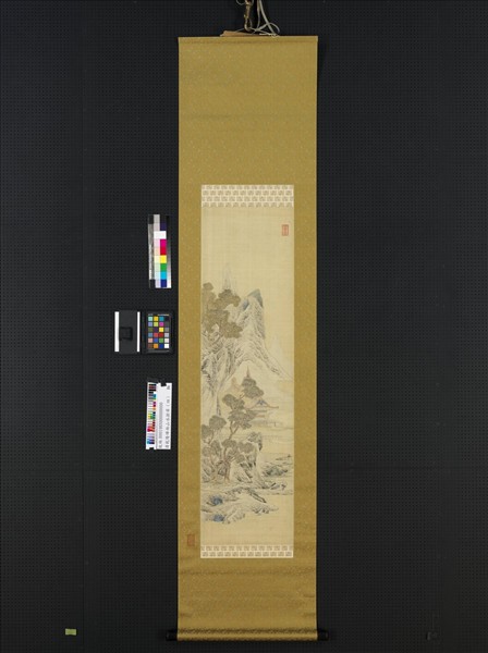 清乾隆緙絲山水掛屏（四）　軸