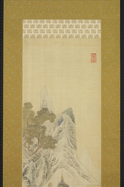 清乾隆緙絲山水掛屏（四）　軸