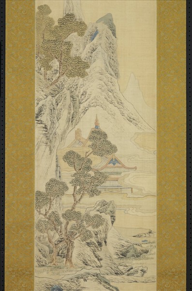 清乾隆緙絲山水掛屏（四）　軸