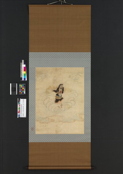 明顧繡八仙慶壽掛屏（五）李鐵柺　軸