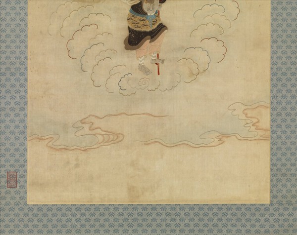 明顧繡八仙慶壽掛屏（五）李鐵柺　軸