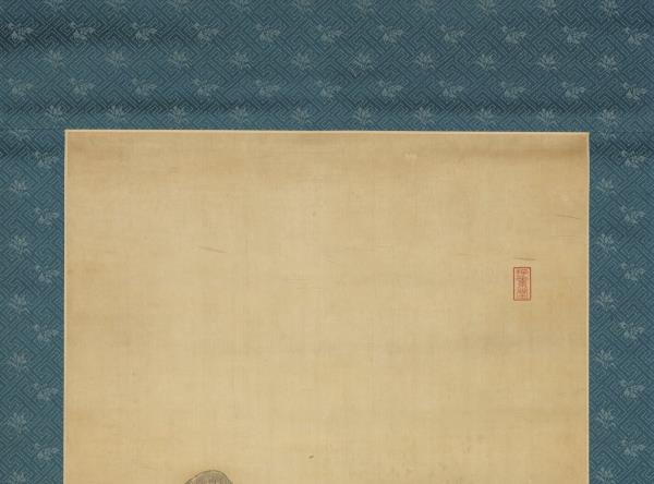 明粵繡博古圖屏（一）　軸