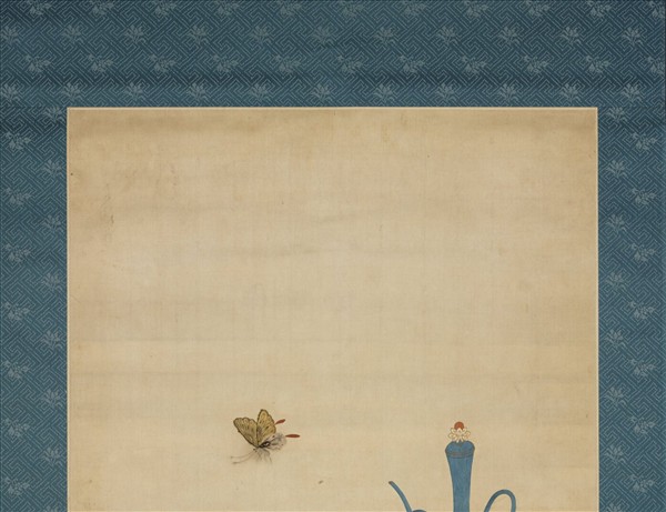 明粵繡博古圖屏（三）　軸