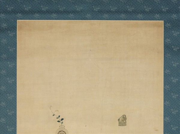 明粵繡博古圖屏（四）　軸