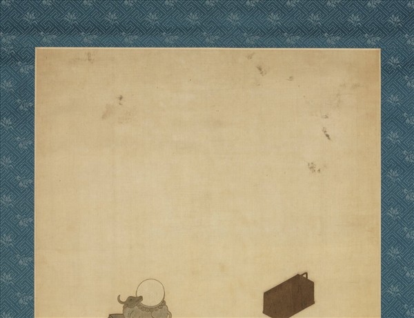 明粵繡博古圖屏（六）　軸