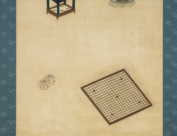 明粵繡博古圖屏（六）　軸