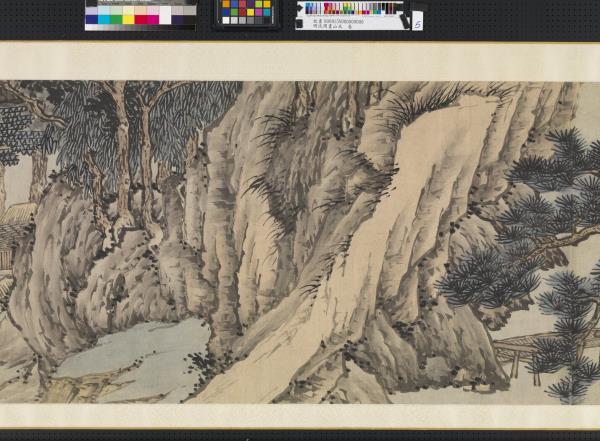 明沈周畫山水　卷