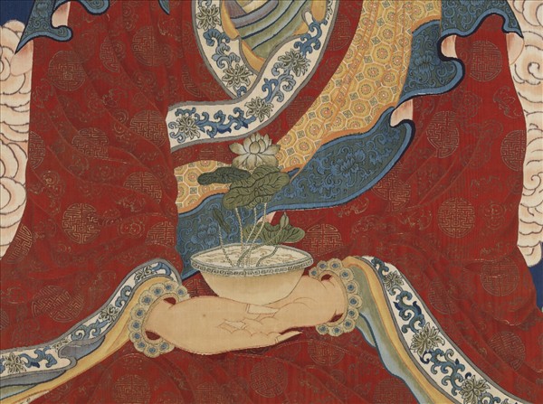 清緙絲無量壽佛　軸